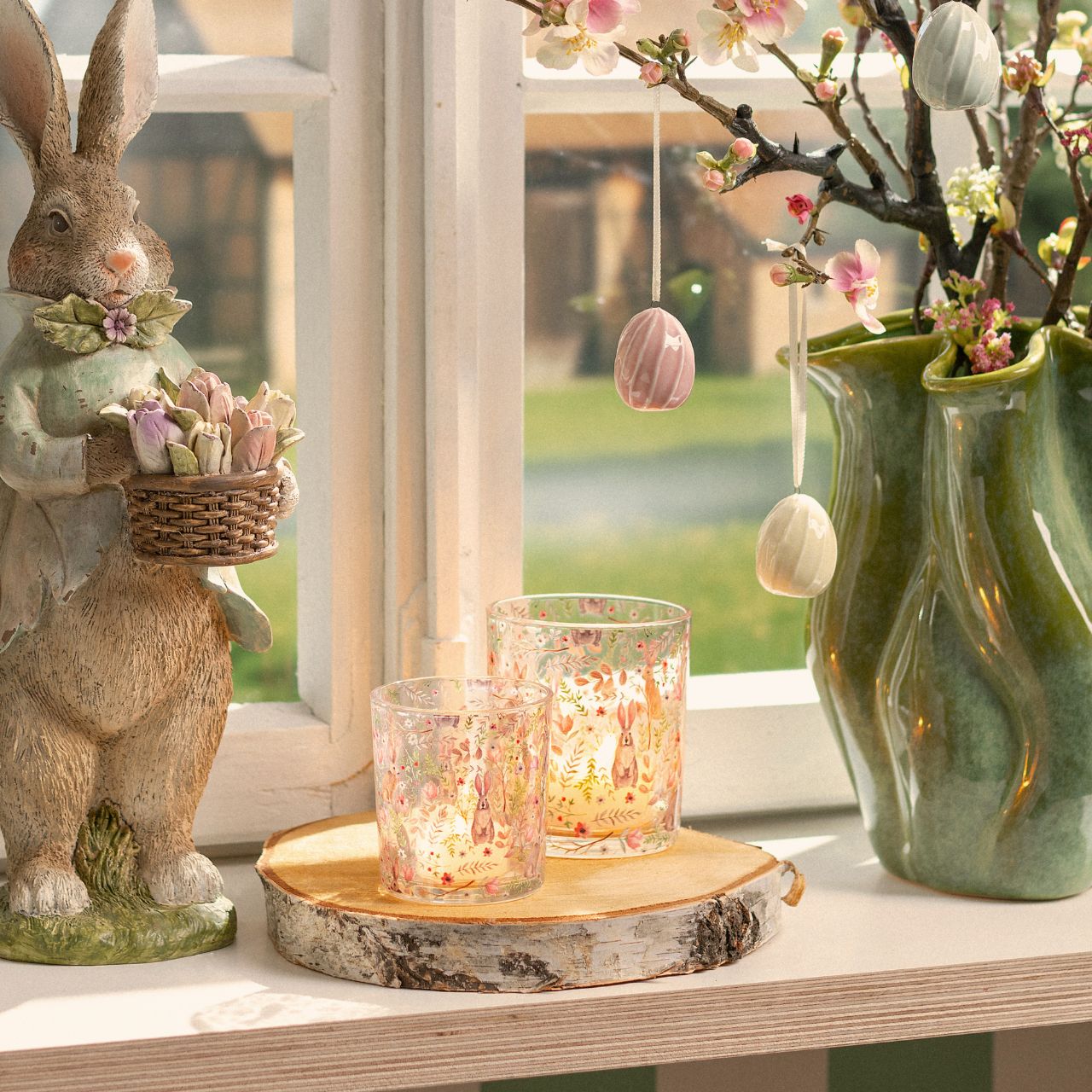 Birkenscheibe aus Echtholz, Natur Ø21cm Pflanze, Baum, Holz