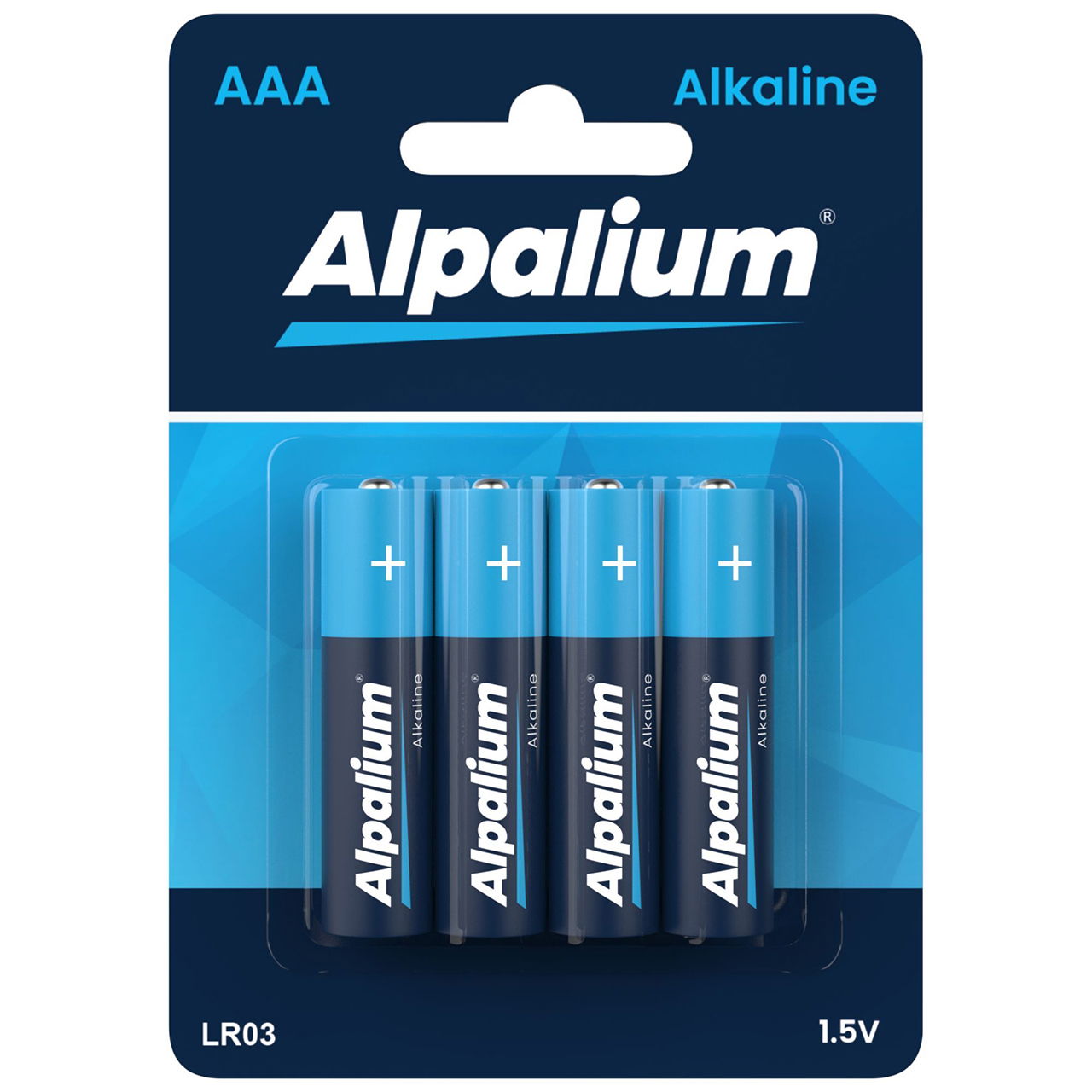 Batterie, 4-teilig, Micro AAA/ LR03 Alkaline, 1,5V