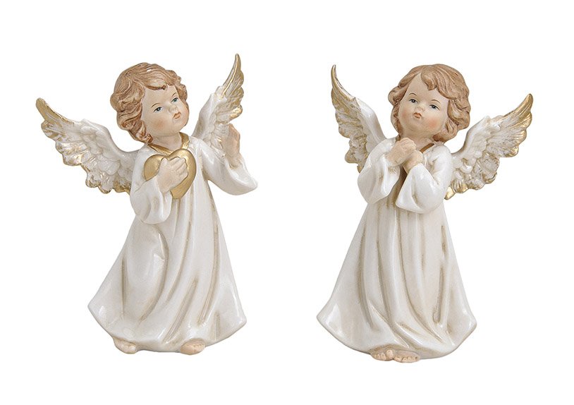 Angel porcelain 2-ass.9x7x15cm