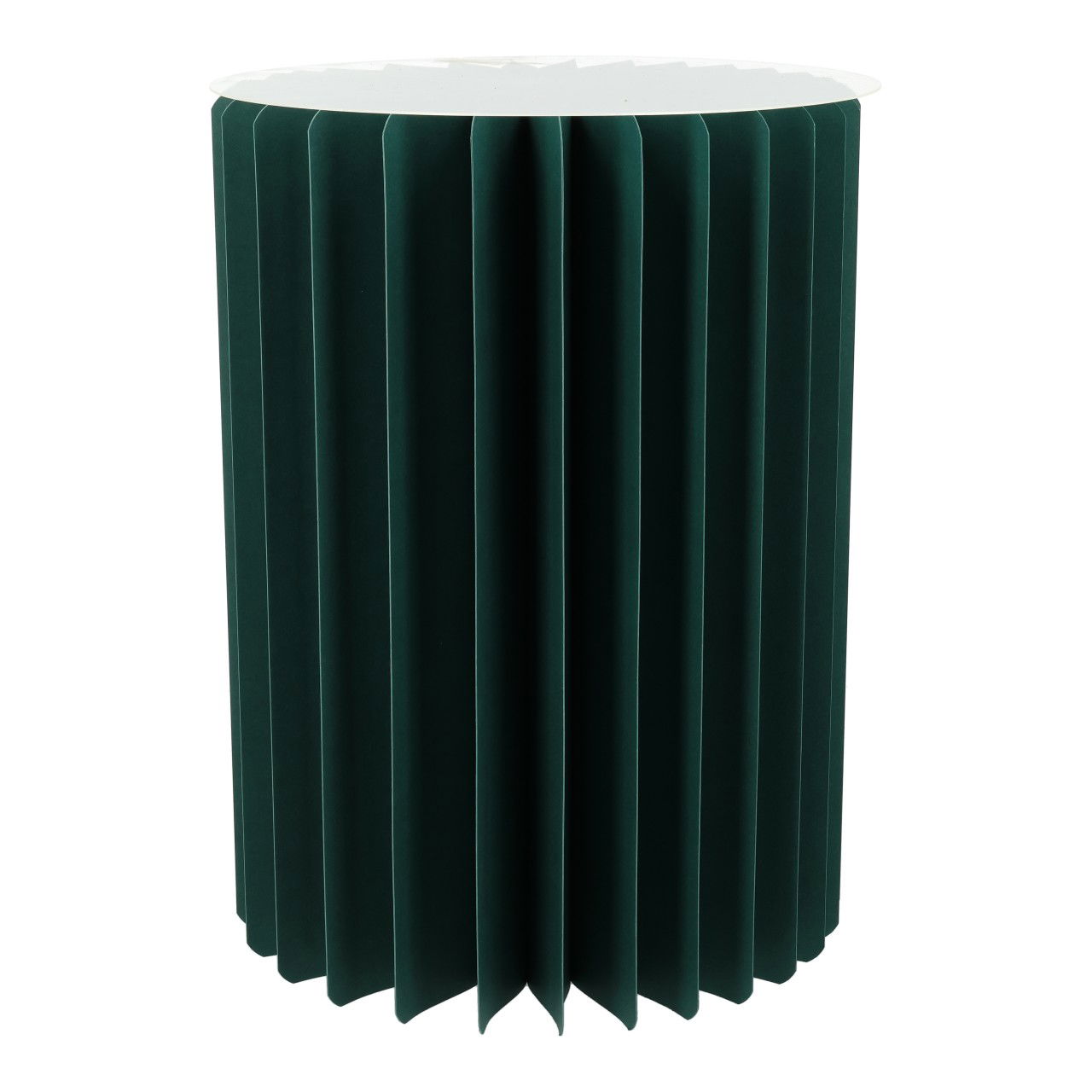 Honingraattafel van papier/karton groen (B/H/D) 30x40x30cm Honingraattafel van papier/karton groen (B/H/D) 30x40x30cm