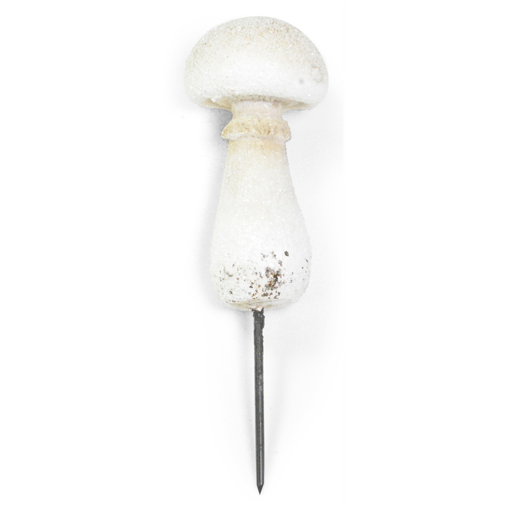 Pic à champignons, Poly, 4.5 x4.5x18cm, 1 pc, blanc crème Pic à champignons, Poly, 4.5 x4.5x18cm, 1 pc, blanc crème