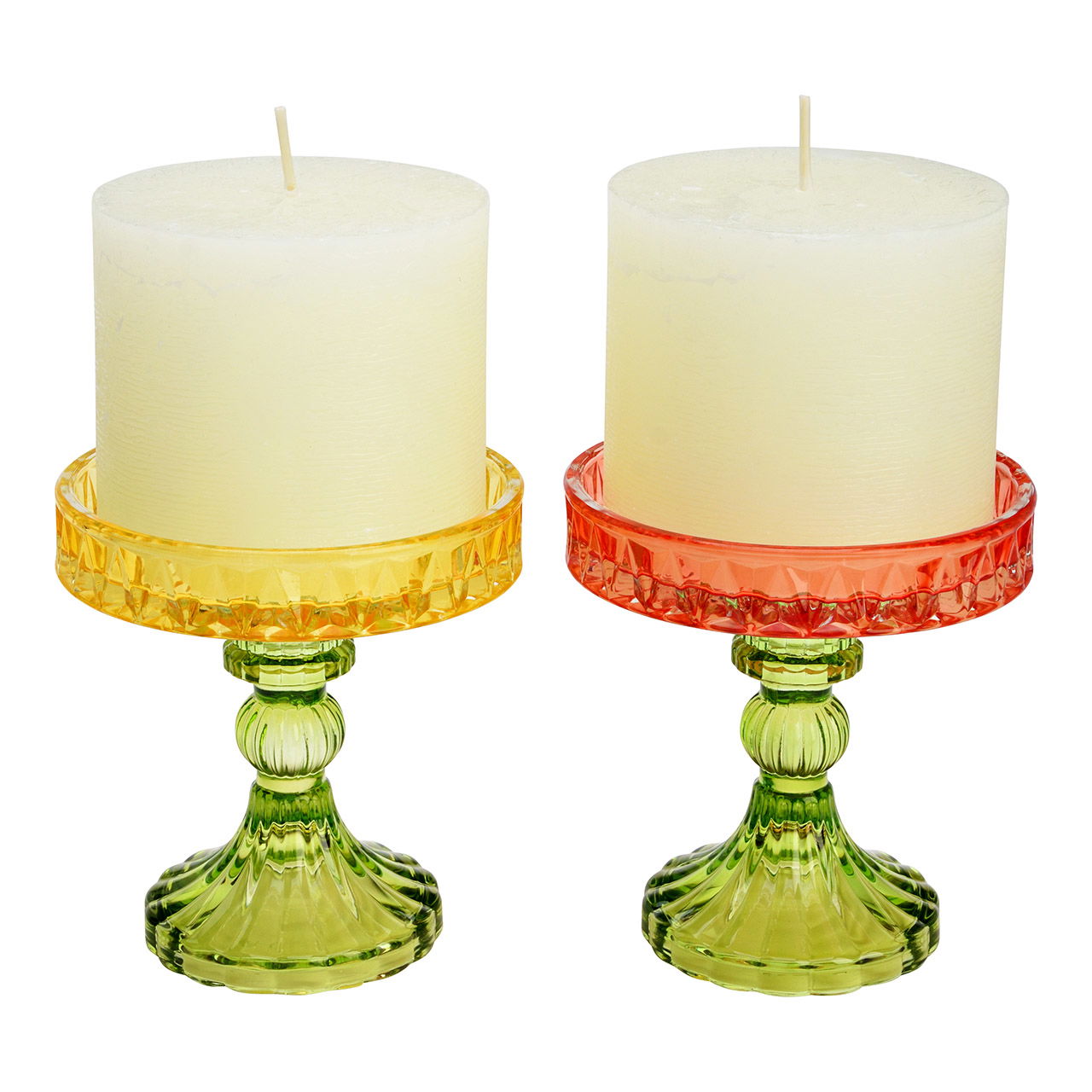 Kerze, Glas
