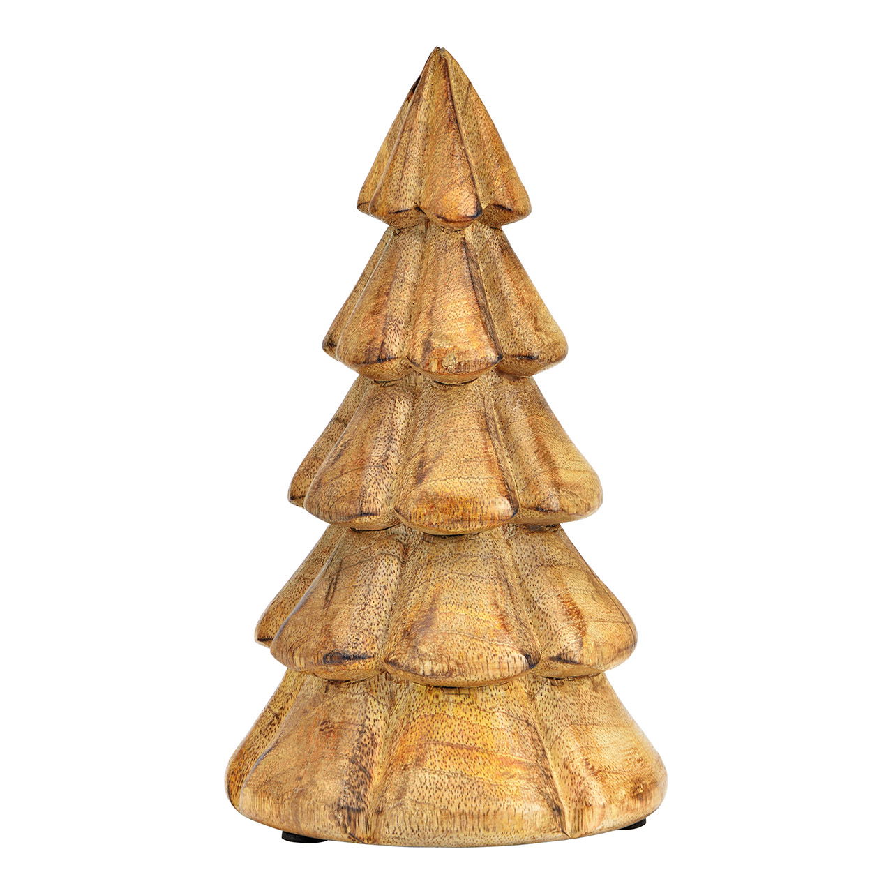 Aufsteller Tannenbaum aus Mangoholz natur (B/H/T) 12x20x12cm