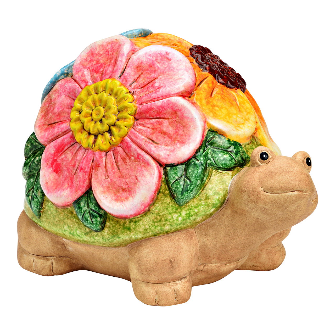 Tortuga de cerámica, colorido/beige (A/A/P) 18x13x13cm Tortuga de cerámica, colorido/beige (A/A/P) 18x13x13cm