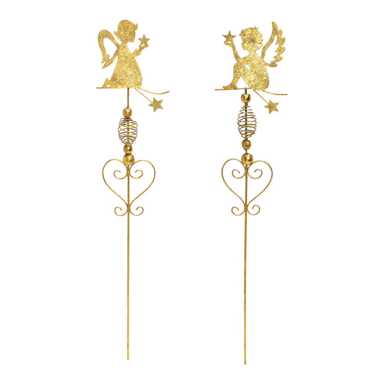 Prise ange en métal, 2 fois, or (L/H/P) 10x55x3cm Prise ange en métal, 2 fois, or (L/H/P) 10x55x3cm