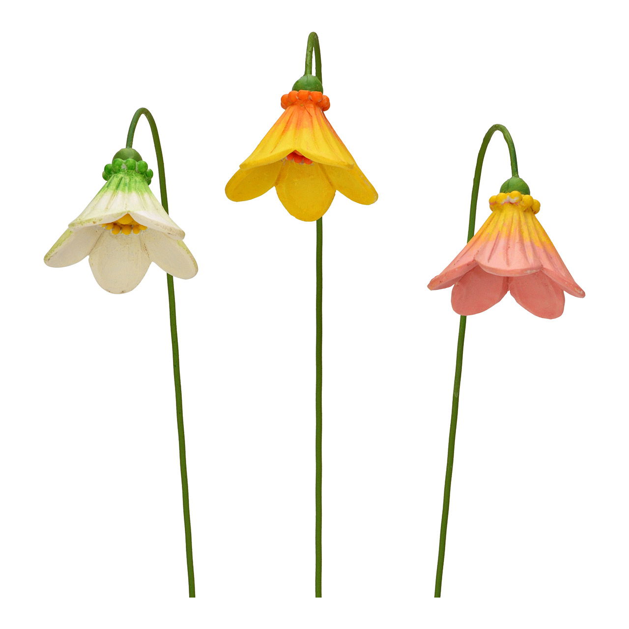 Bloemplug van poly, 3-voudig, geel (B/H/D) 8x40x4cm Blume, Pflanze, Blütenblatt, Narzisse