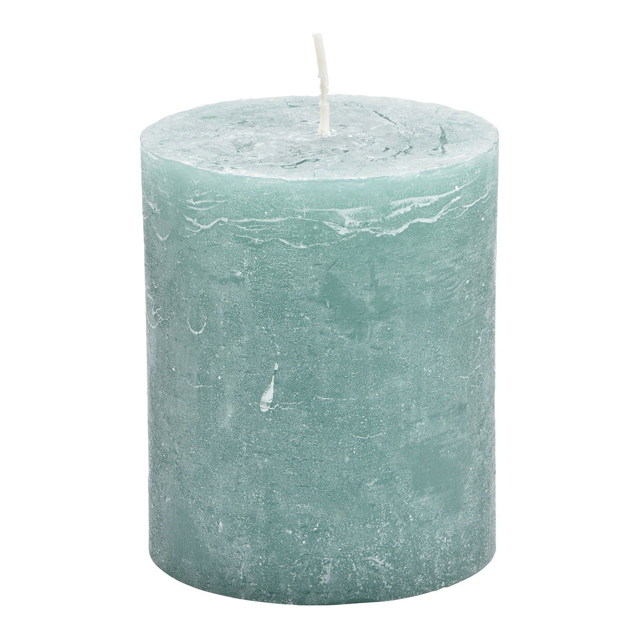 Wax Kaars 10x12x10cm Eucalyptus Groen