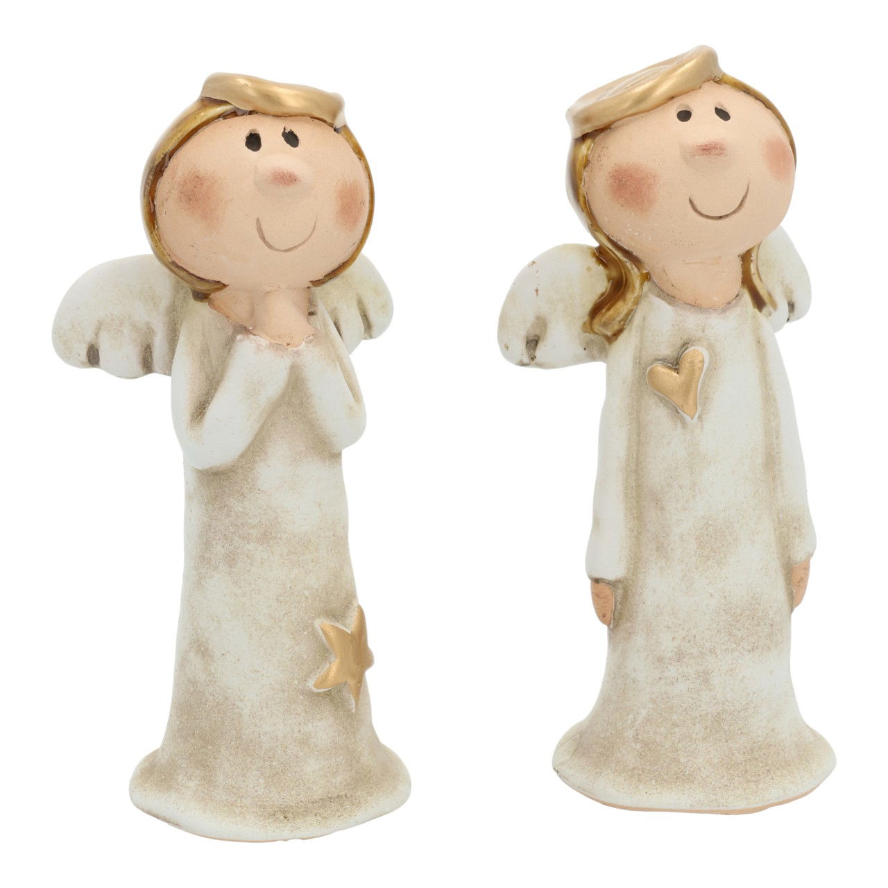 Luz LED seta casa de gres marrón 3 surtidos (A/A/P) 6.9x8.3x6.9cm 2xLR44 Figur, Person, Baby, Gesicht, Kopf