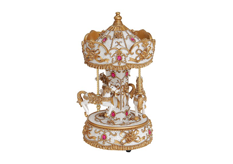 Musicbox carrousel poly 12x25c