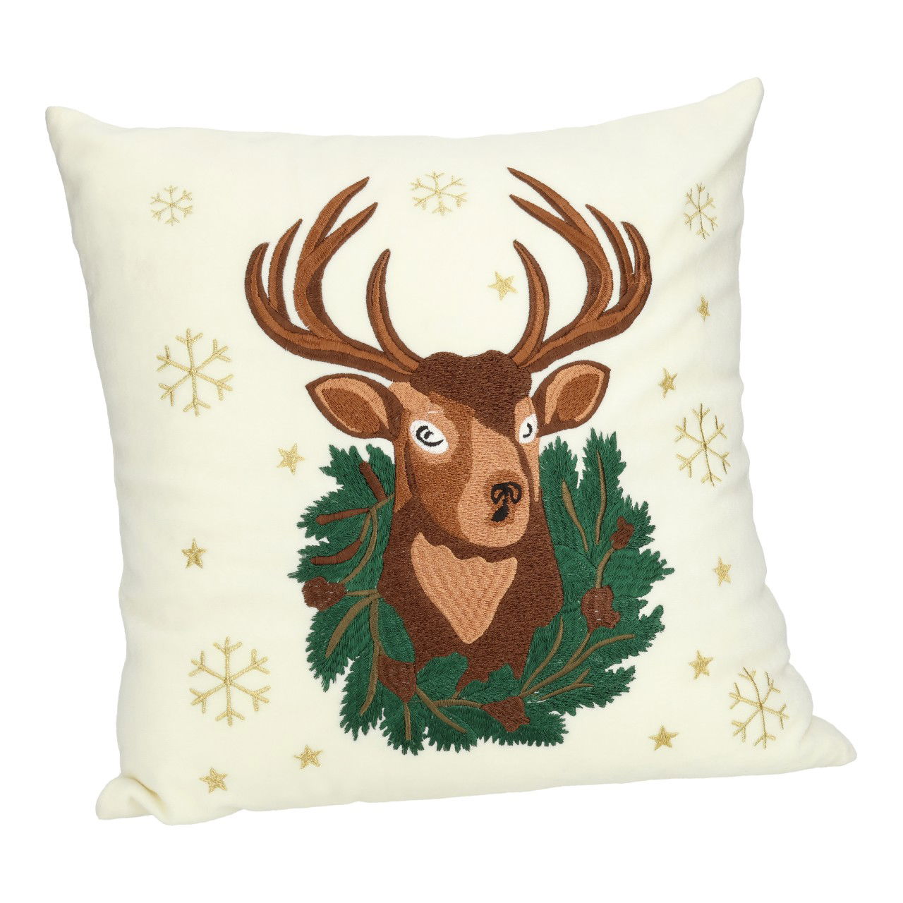 Kissen, Dekoration für Zuhause, Hirsch, Wildtiere, Kopfkissen