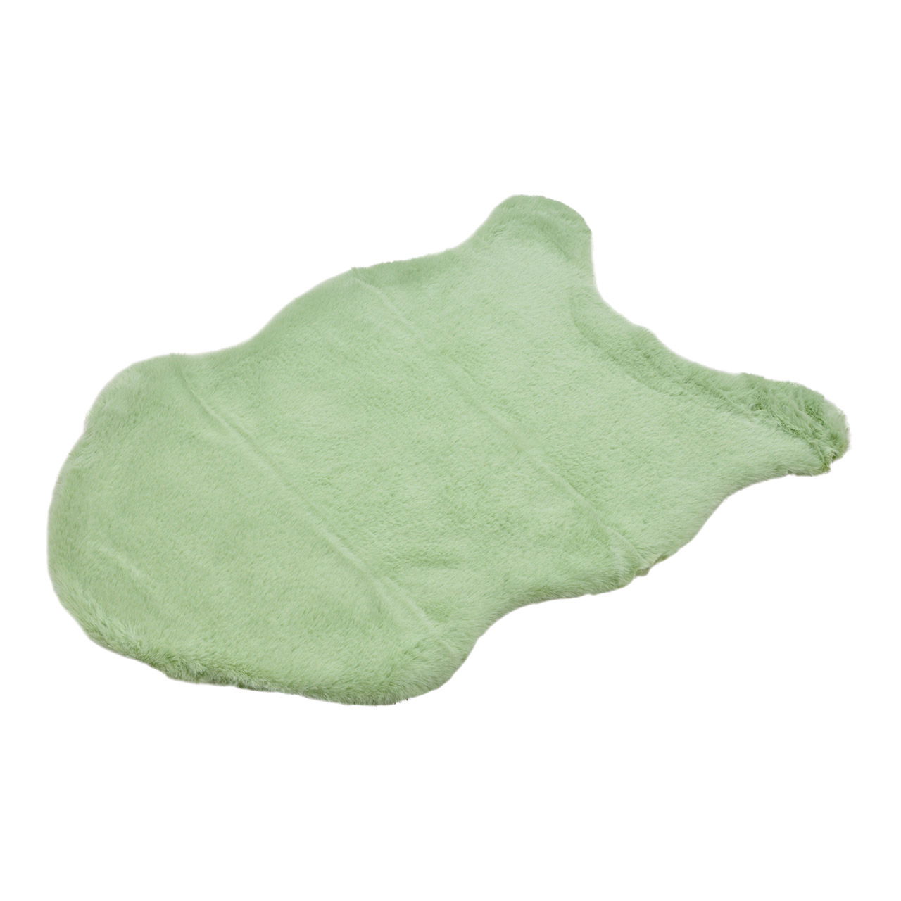 Konijnenbont Kunstbont gemaakt van polyester munt (B/H/D) 90x60x2cm Konijnenbont Kunstbont gemaakt van polyester munt (B/H/D) 90x60x2cm