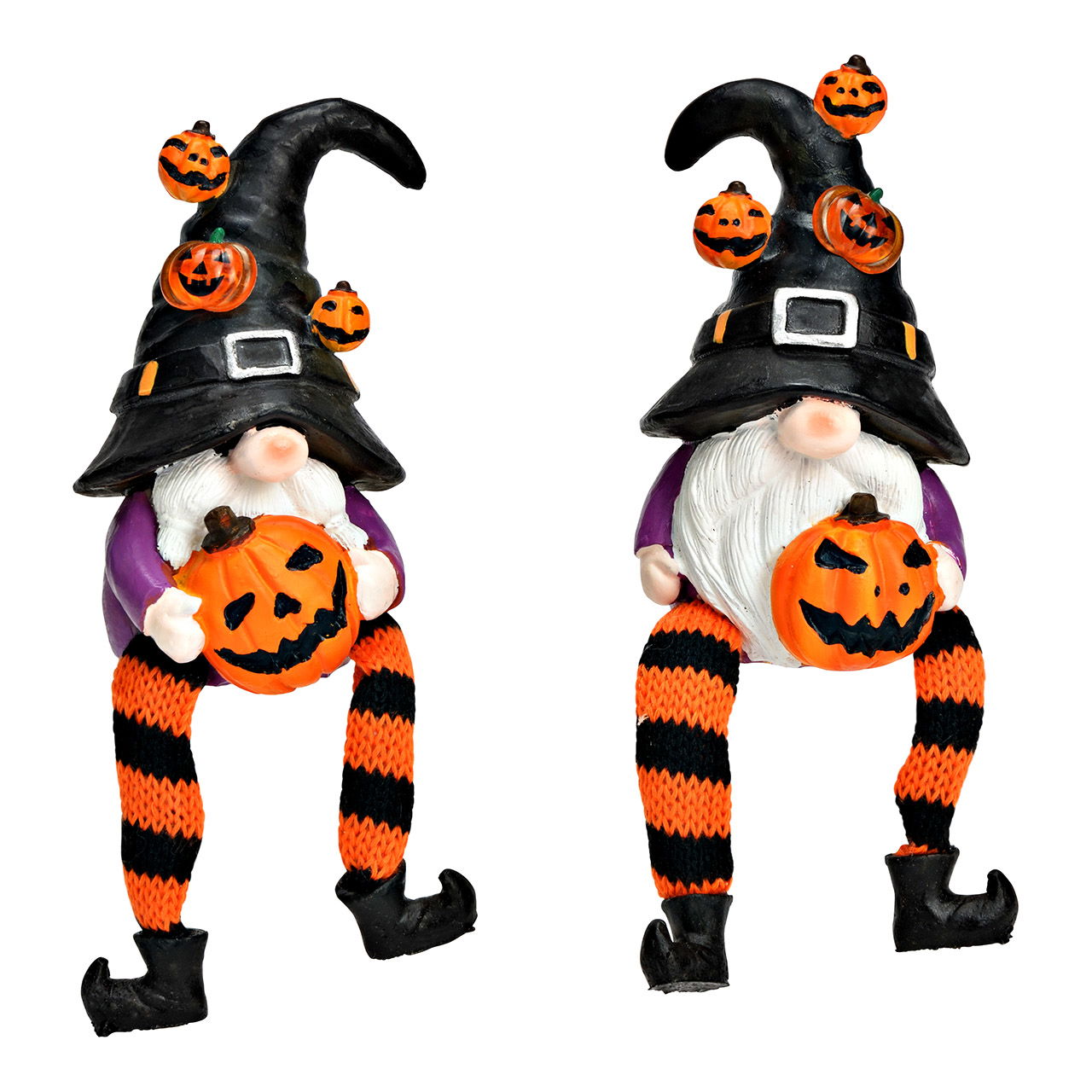 Kantenhocker Halloween Wichtel aus Poly, 2-fach, Bunt (B/H/T) 7x18x6cm Kantenhocker Halloween Wichtel aus Poly, 2-fach, Bunt (B/H/T) 7x18x6cm