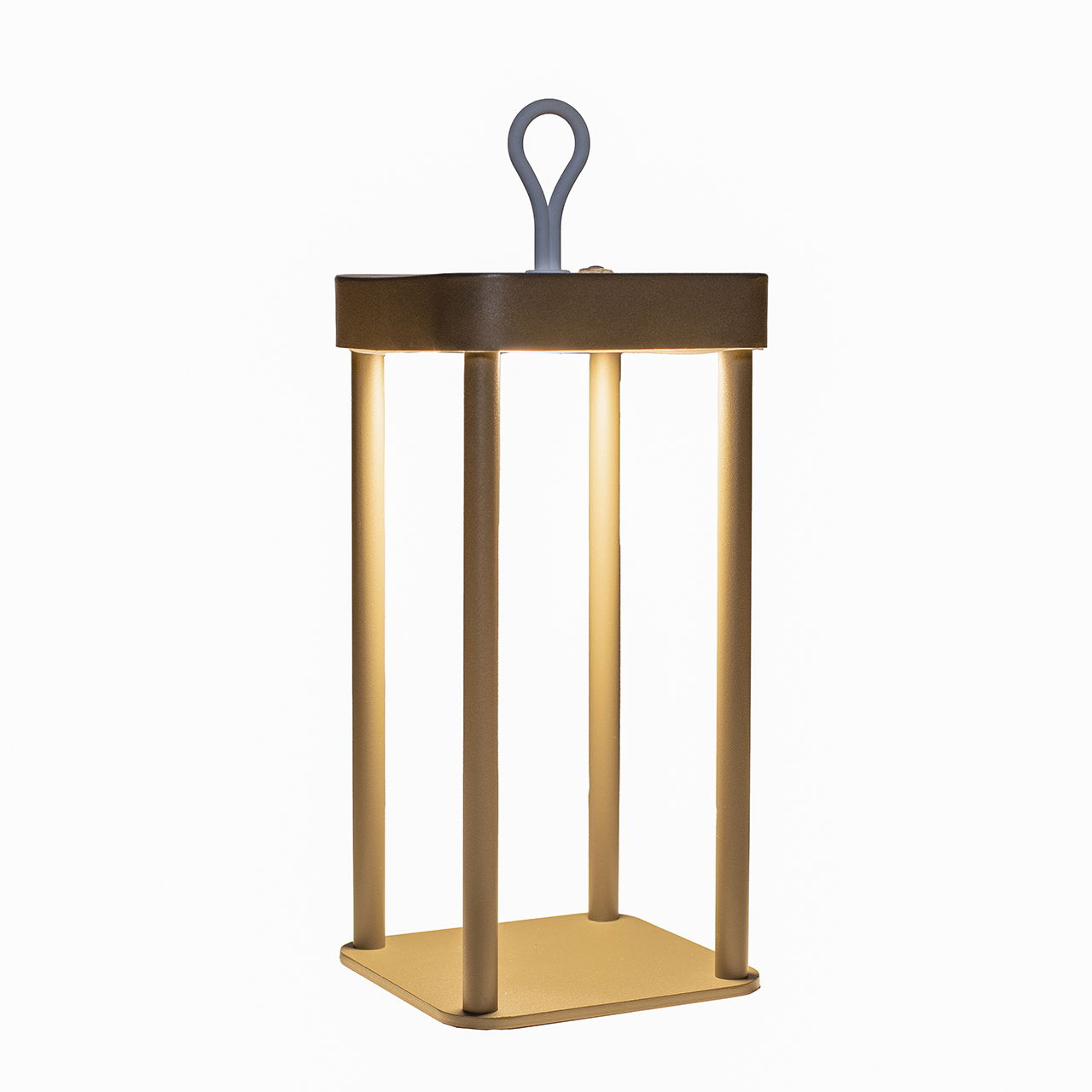 Lantern ``OFFEN`` IP44 warm white dimmable, LED included 80cm USB cable made of plastic, matt taupe(W/H/D) 12x24x12cm Lantern ``OFFEN`` IP44 warm white dimmable, LED included 80cm USB cable made of plastic, matt taupe(W/H/D) 12x24x12cm
