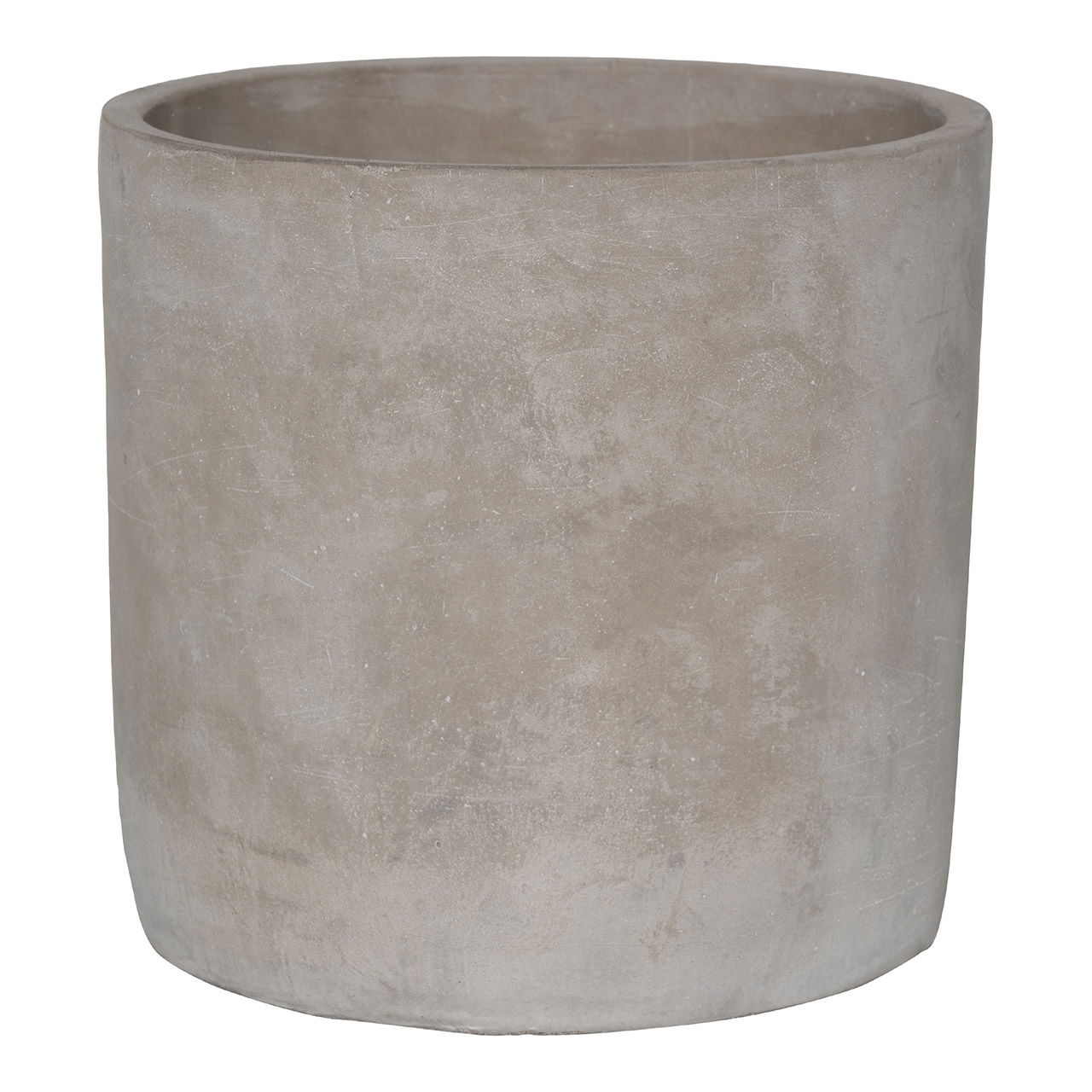 Vaso da fiori in cemento Vasi in ceramica naturale (L/H/D) 14x14x14cm