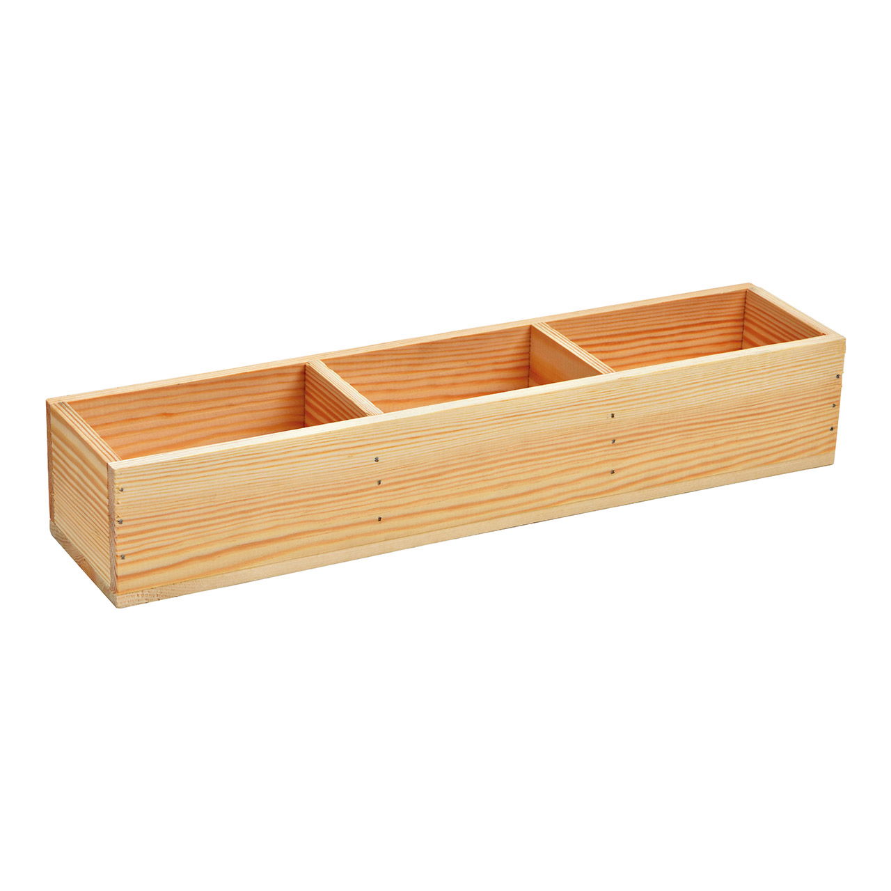 Espositore per mix di spezie in legno naturale (L/H/D) 39x7x9cm