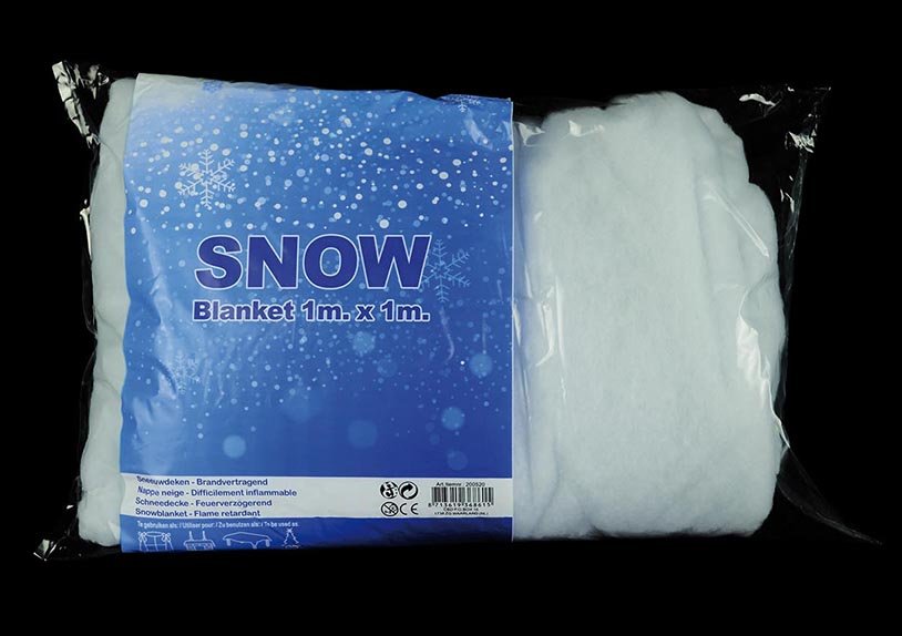 Couverture de neige 100x100cm 120gr/m2 / difficilement inflammable / polyester