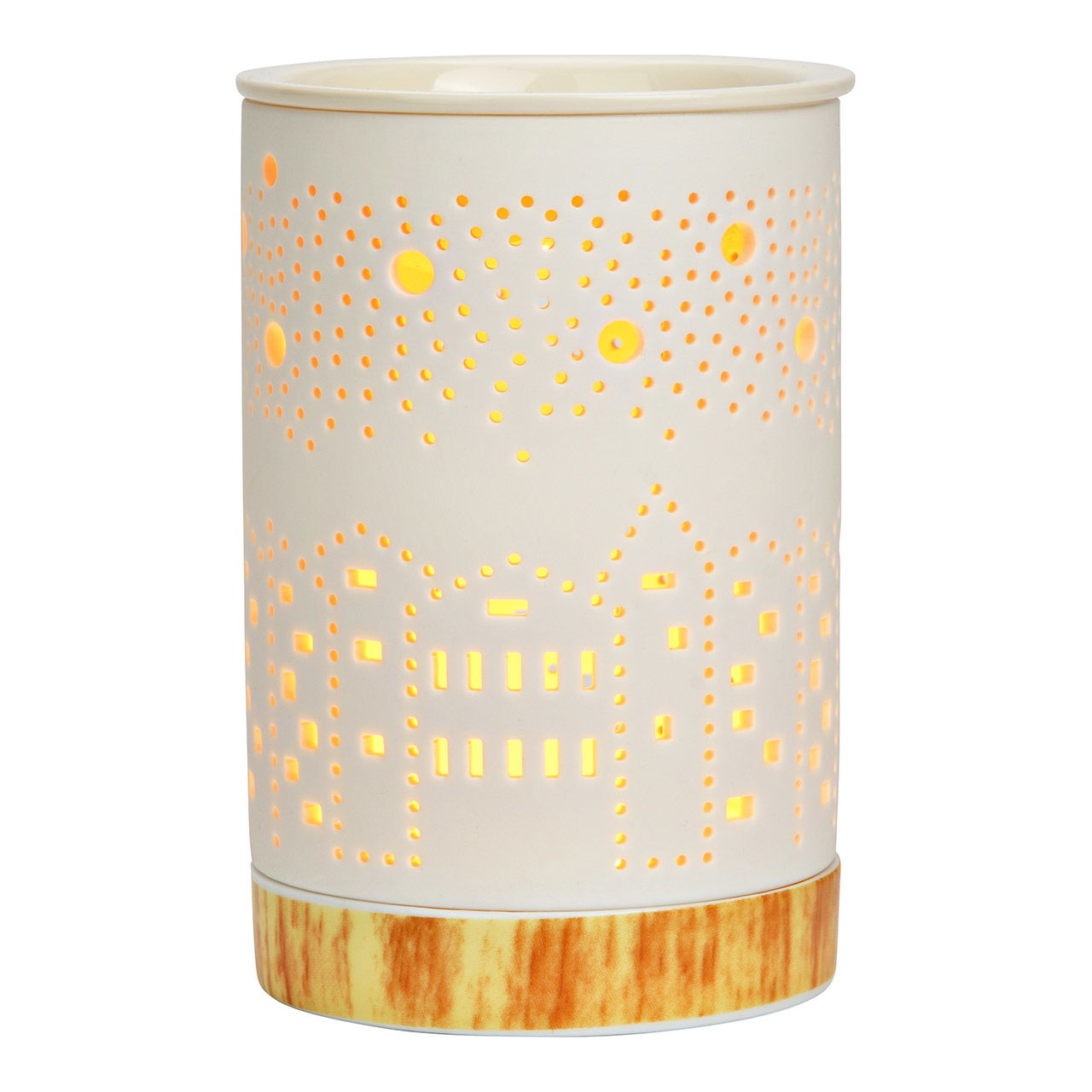 Porseleinen geurlampje, wit (B/H/D) 9x14x9cm Töpferei, Porzellan, Glas, Tasse, Vase