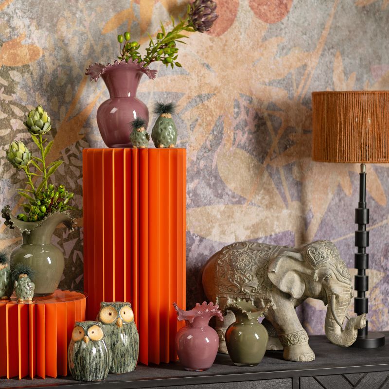 Lampe, Pflanze, Elefant, Topfpflanze, Vogel