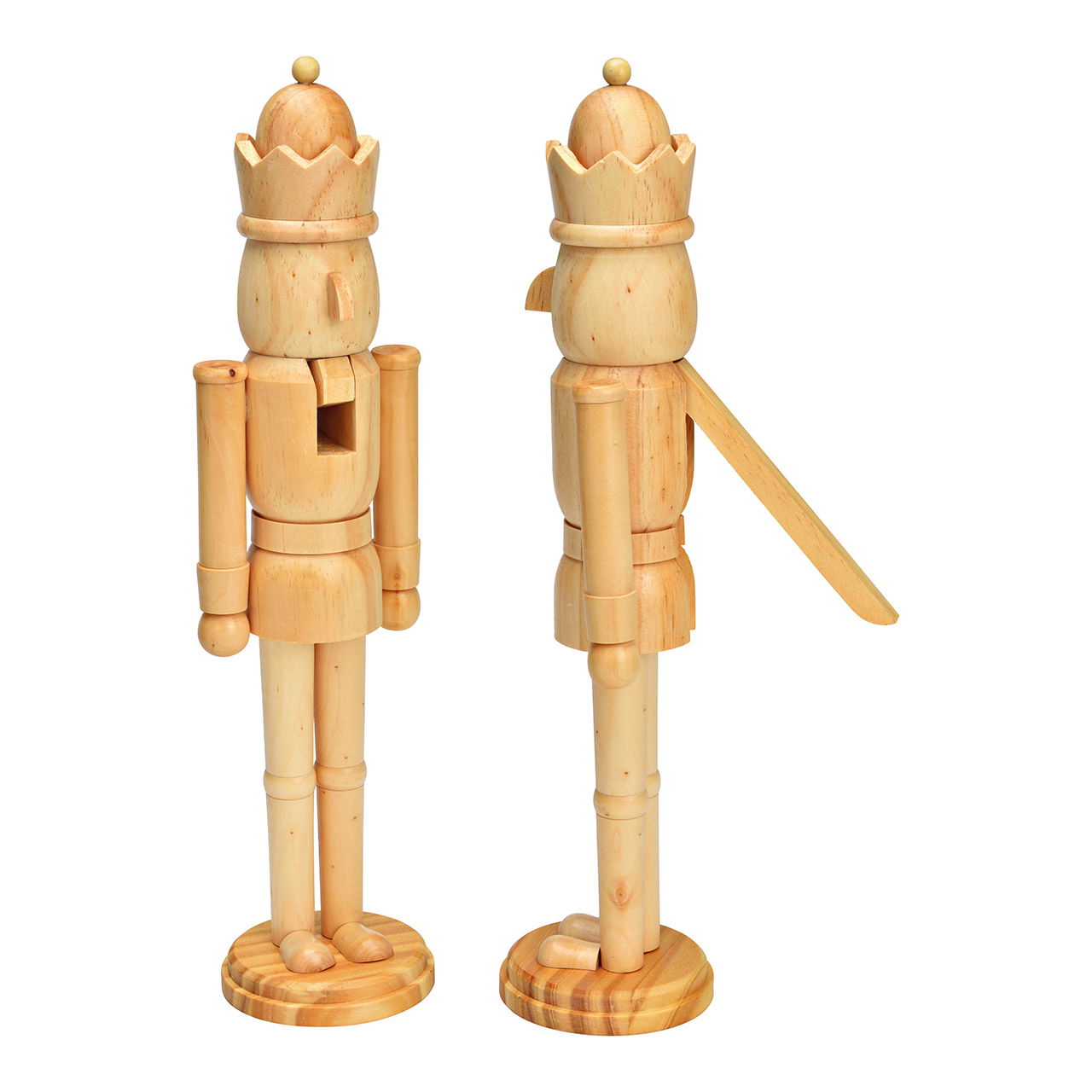 Casse-noix en bois naturel (L/H/P) 10x40x9cm Casse-noix en bois naturel (L/H/P) 10x40x9cm