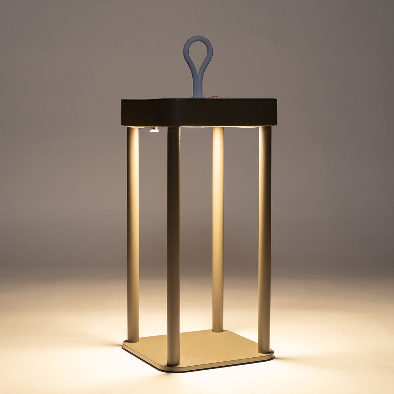 Lantern ``OFFEN`` IP44 warm white dimmable, LED included 80cm USB cable made of plastic, matt taupe(W/H/D) 12x24x12cm Lantern ``OFFEN`` IP44 warm white dimmable, LED included 80cm USB cable made of plastic, matt taupe(W/H/D) 12x24x12cm