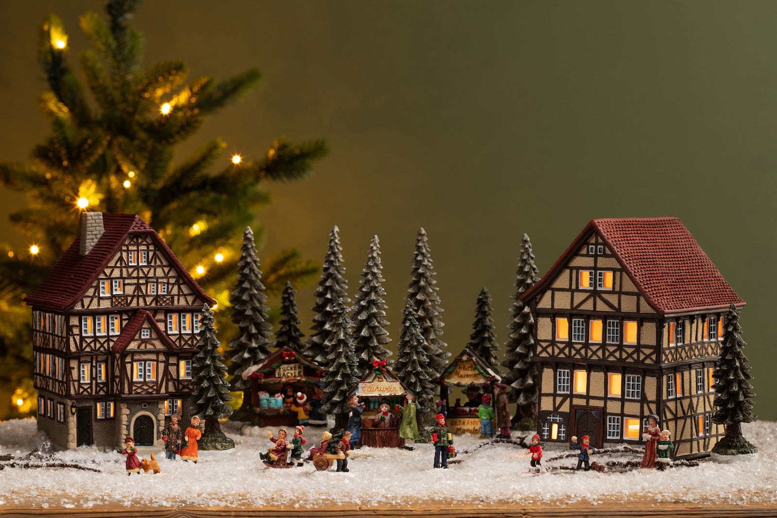 Miniature Christmas Figurines title=