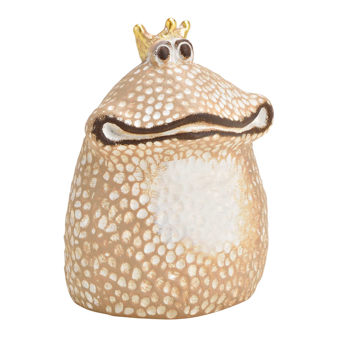 Frosch aus Keramik, Grau (B/H/T) 14x19x12cm Frosch aus Keramik, Grau (B/H/T) 14x19x12cm