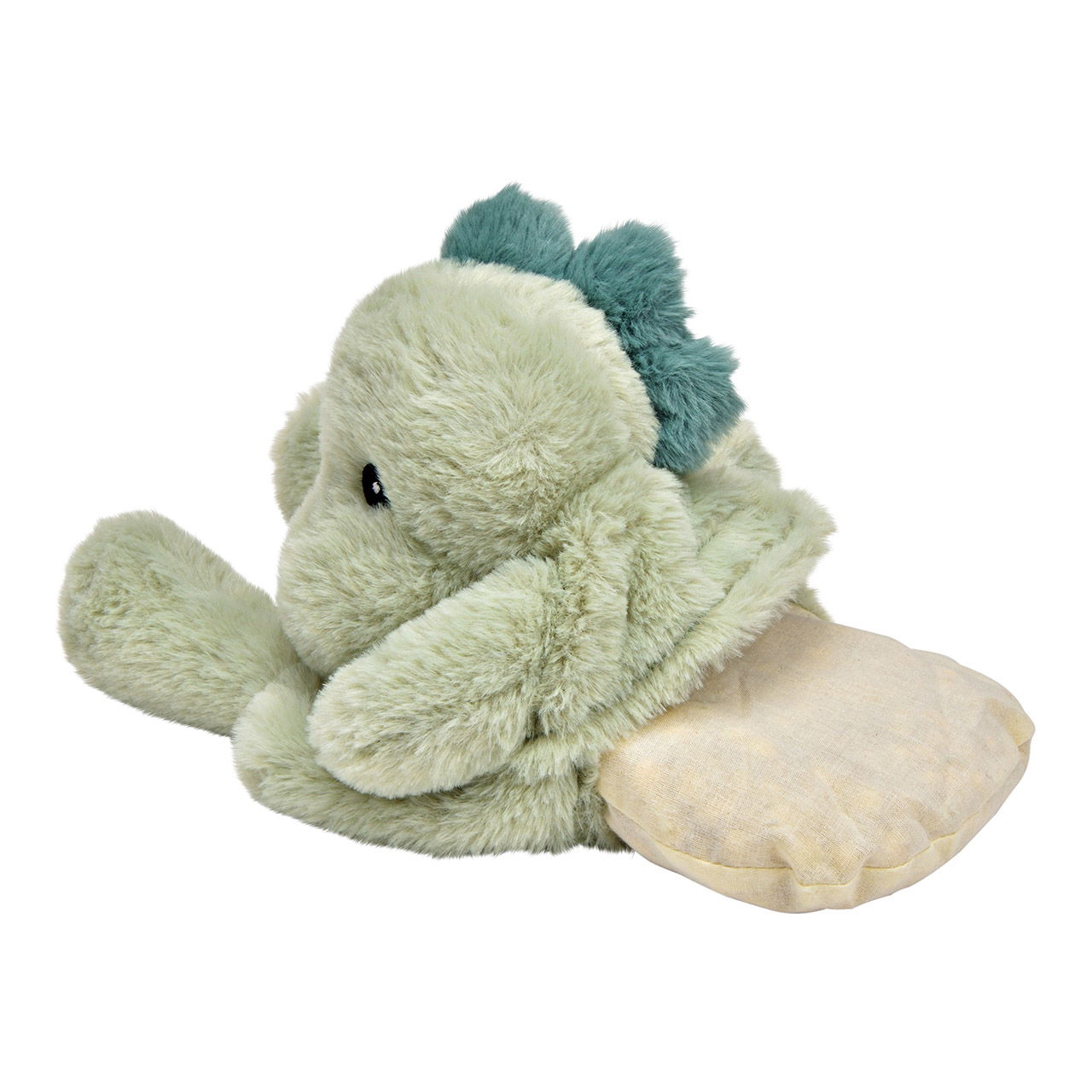 Kersenpitkussen Dino van polyester/polush, mintgroen (B/H/D) 22x31x10cm Kersenpitkussen Dino van polyester/polush, mintgroen (B/H/D) 22x31x10cm