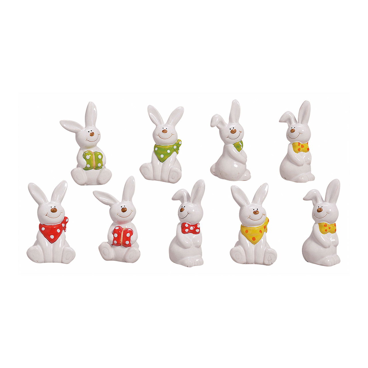 Hase aus Keramik, sortiert, 7 cm Hase aus Keramik, sortiert, 7 cm