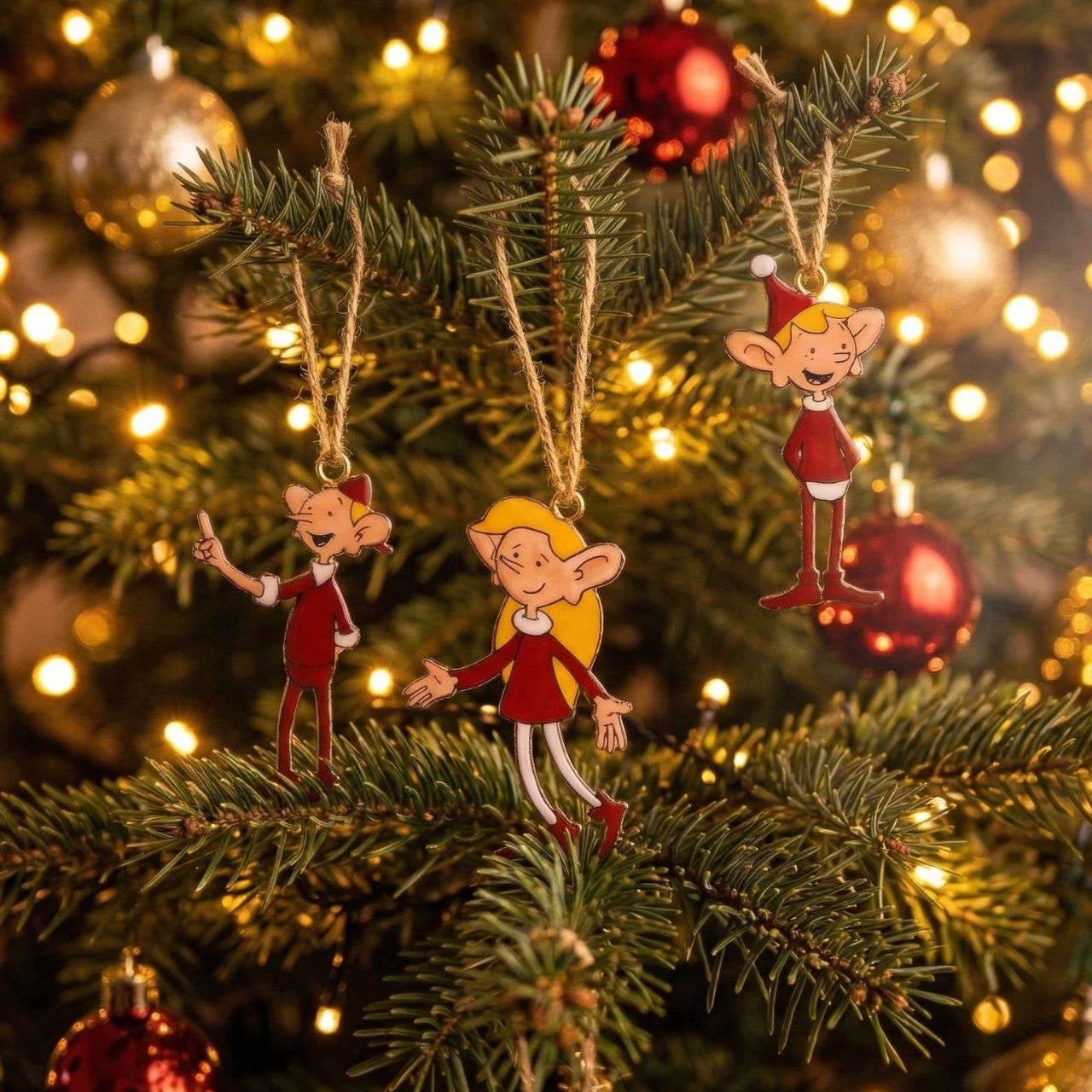 Holzanhänger, Weihnachtsdeko, Figuren, Rot, Hänger, Holzdeko, Weihnachtsanhänger, Figuren, Rot, Niedliches Motiv