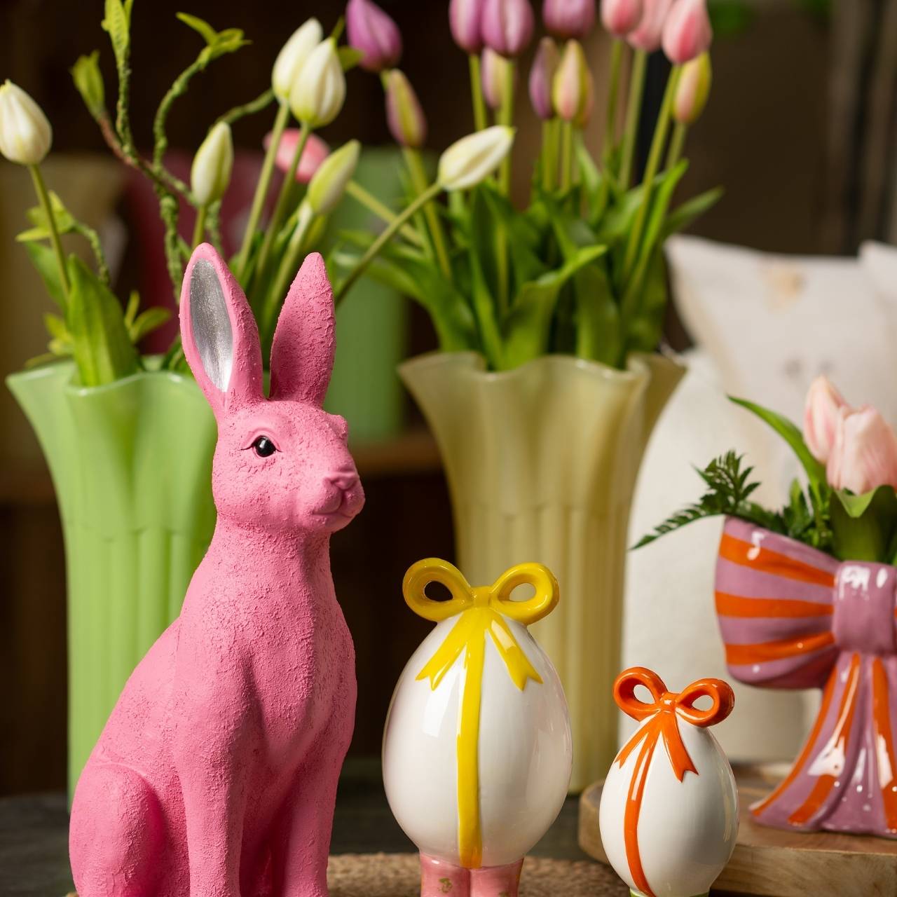 Vase aus Glas, Grün (B/H/T) 16x25x16cm Vase aus Glas, Grün (B/H/T) 16x25x16cm