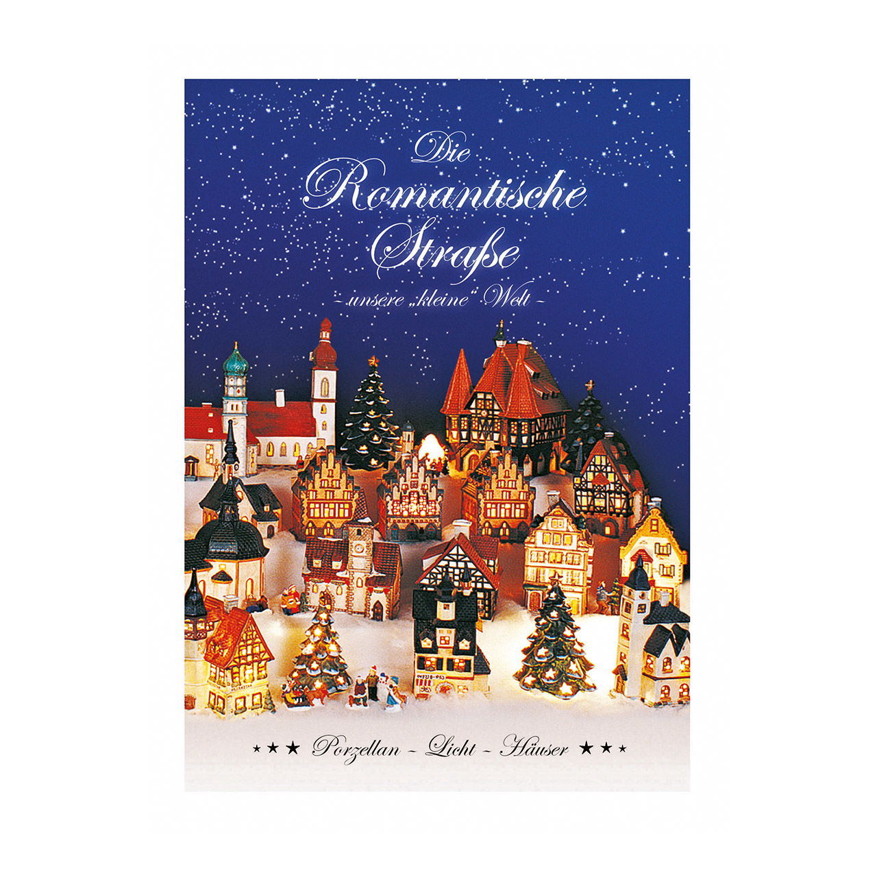 Kerstbrochure romantische weg