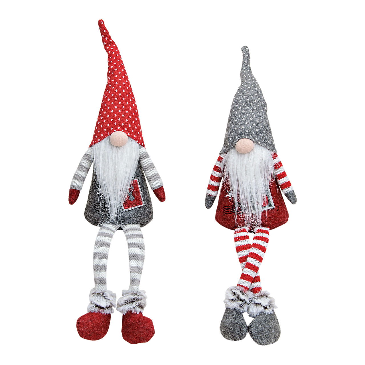 Kantenhocker Wichtel aus Textil, 2-fach sortiert (B/H/T) 13x45x9 cm Puppe, Spielzeug, Kleidung, Mantel