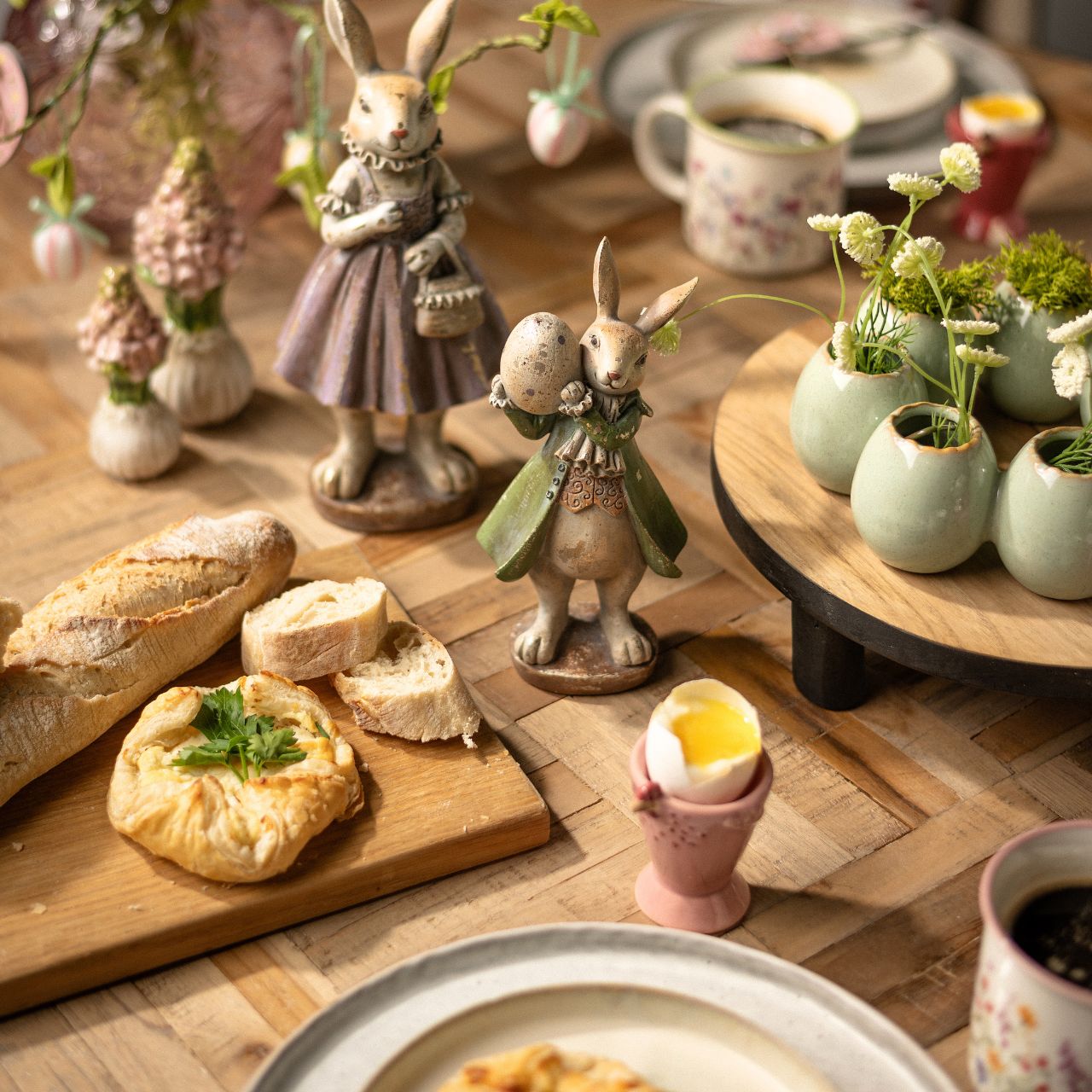 Brunch, Essen, Tasse, Tischplatte, Präsentation des Essens