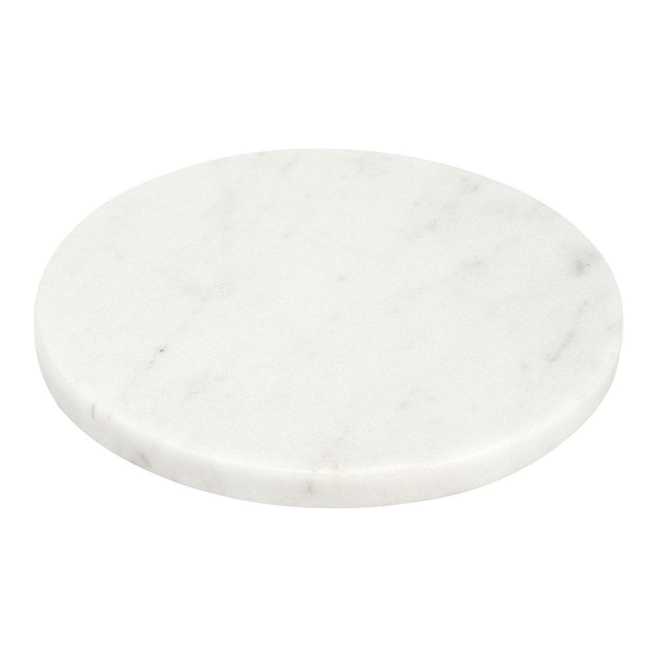 Marble cutting board, white (W/H/D) 20x2x20cm