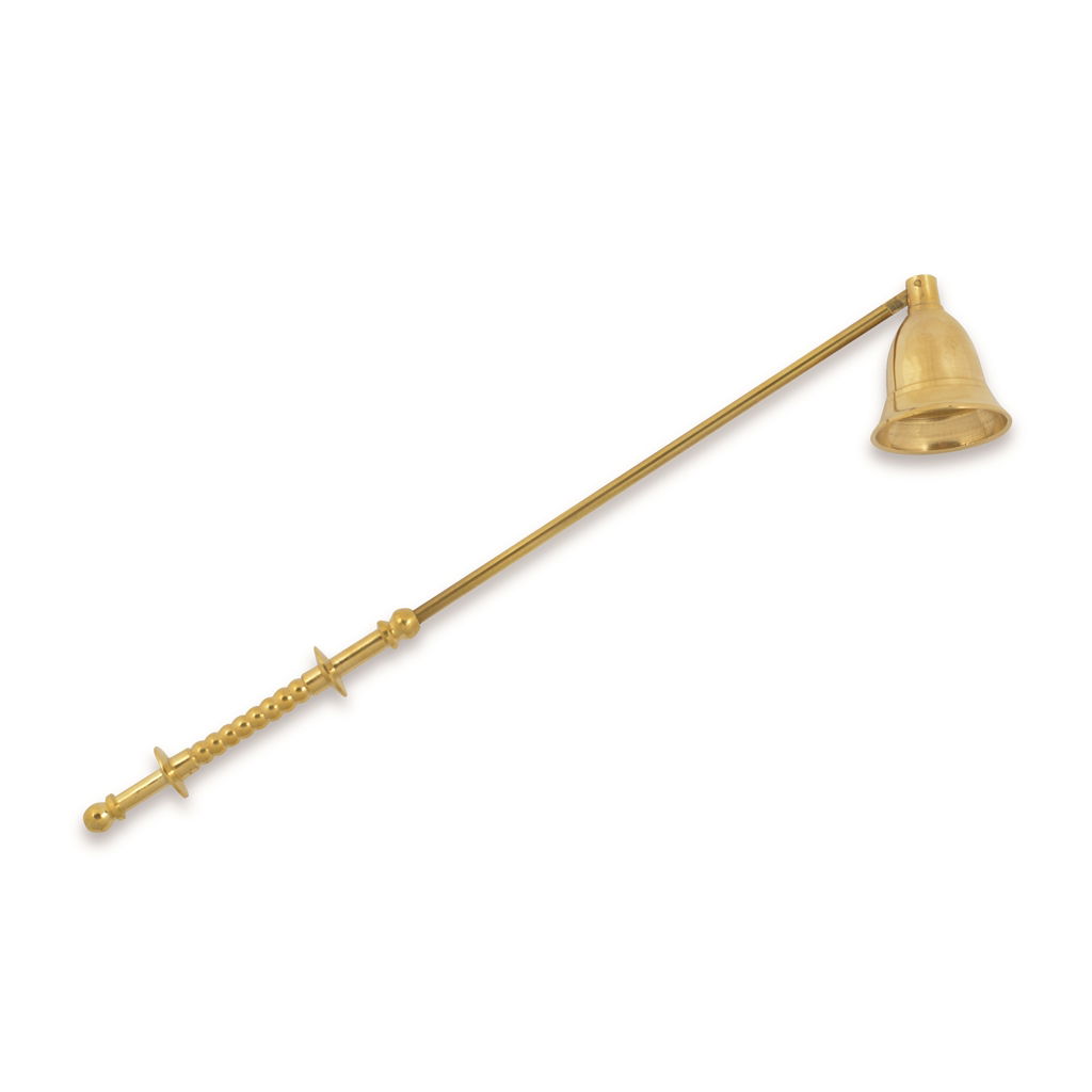 Spegnicandela, ottone, 25 cm, 1 pezzo, oro