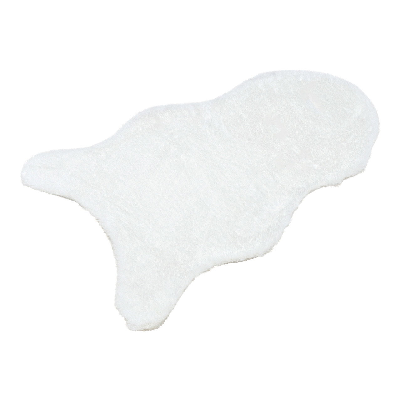 Kunstfell kurz aus Polyester Weiß (B/H/T) 80x50x2cm Kunstfell kurz aus Polyester Weiß (B/H/T) 80x50x2cm