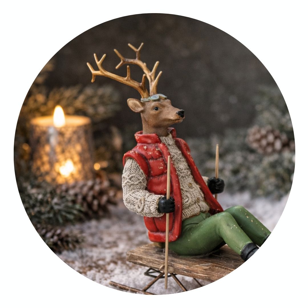 Geweih, Figur, Hirsch, Wildtiere, Kerze