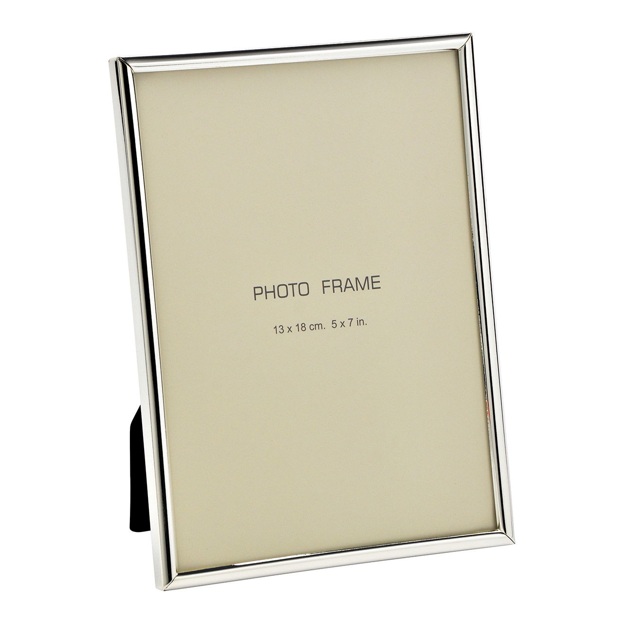 Photo frame silver plated for 13x18cm photos metal (W/H/D) 15x20x1cm