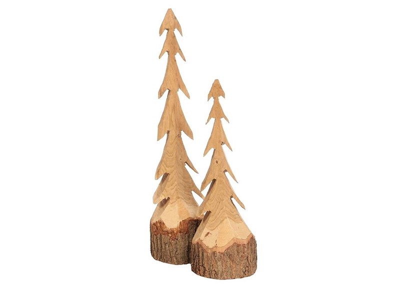 Baum aus Holz natur (B/H/T) 21x70x21cm Baum aus Holz natur (B/H/T) 21x70x21cm