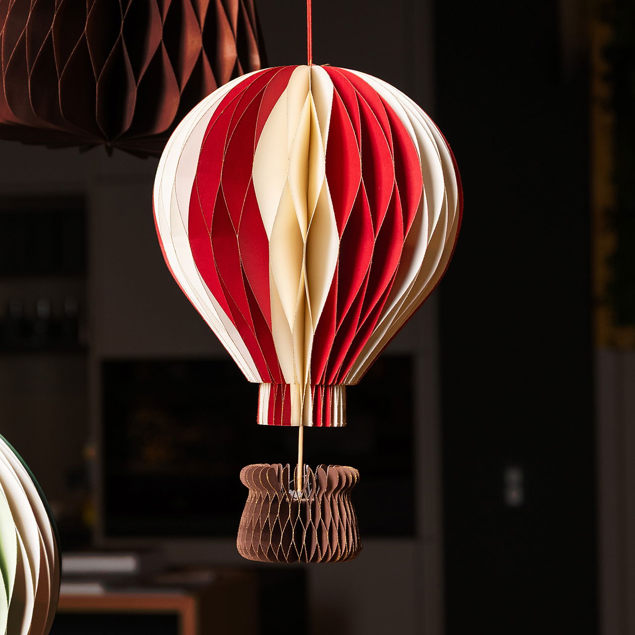 Flugzeug, Heißluftballon, Transport, Fahrzeug, Lampe