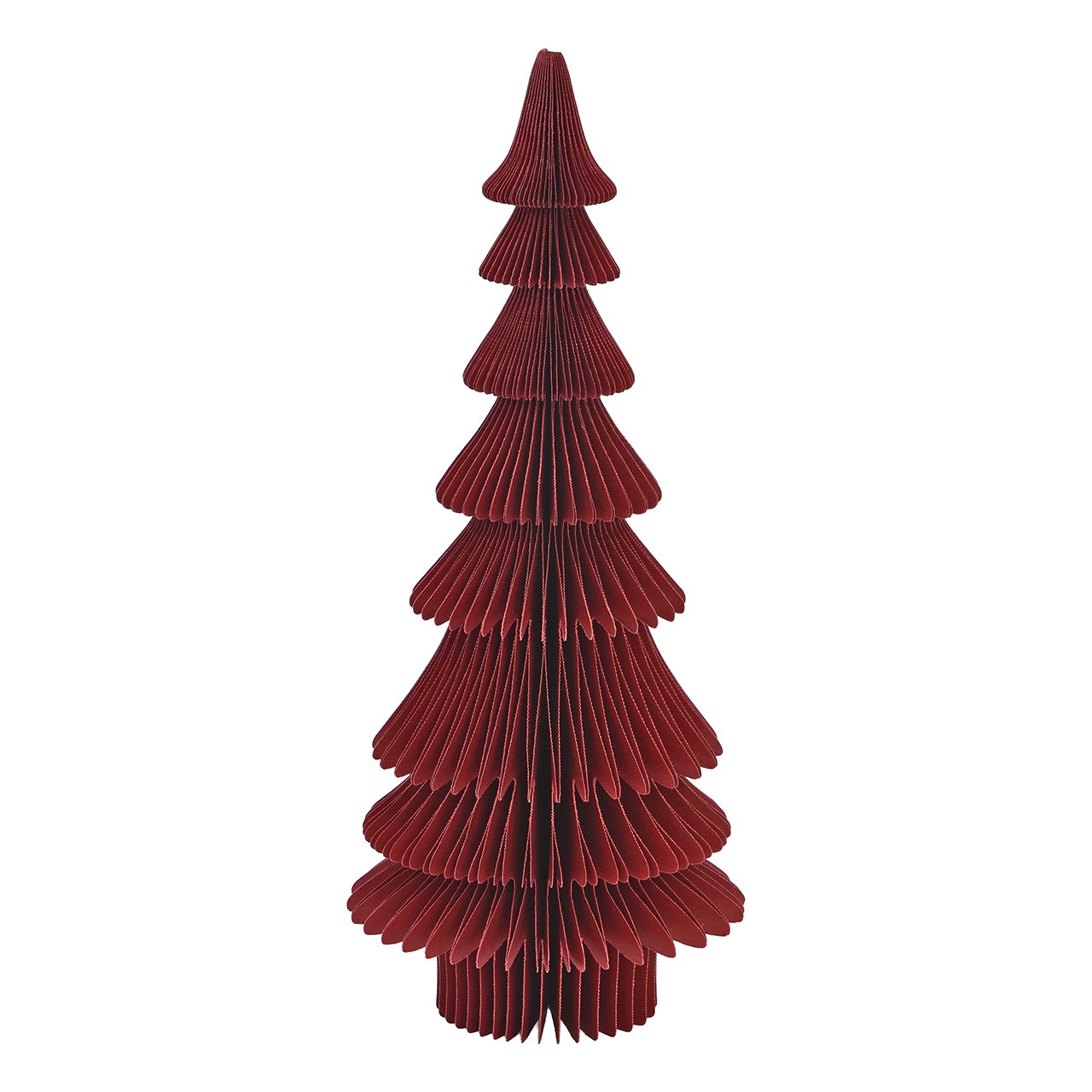 Papierkunst, Weihnachtsbaum, Rot, Deko, Origami
