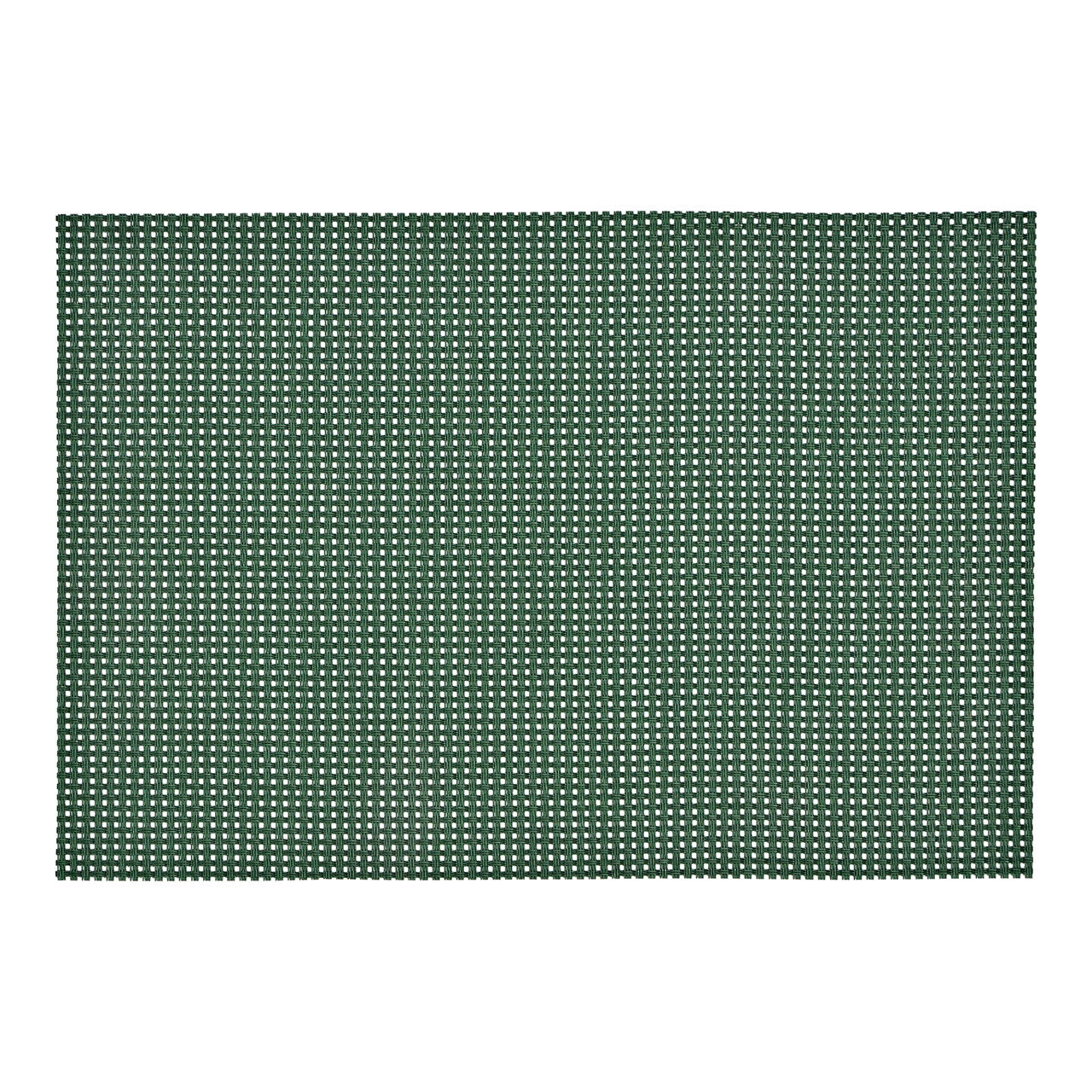 Plastic placemat, donkergroen (B/H) 45x30cm