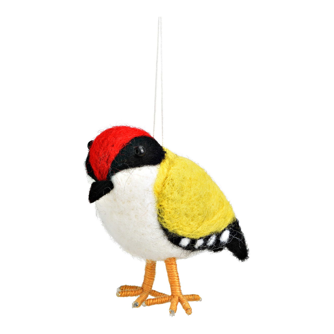 Hänger Vogel aus Filz/Kunststoff, Grün (B/H/T) 15x10x6cm Hänger Vogel aus Filz/Kunststoff, Grün (B/H/T) 15x10x6cm