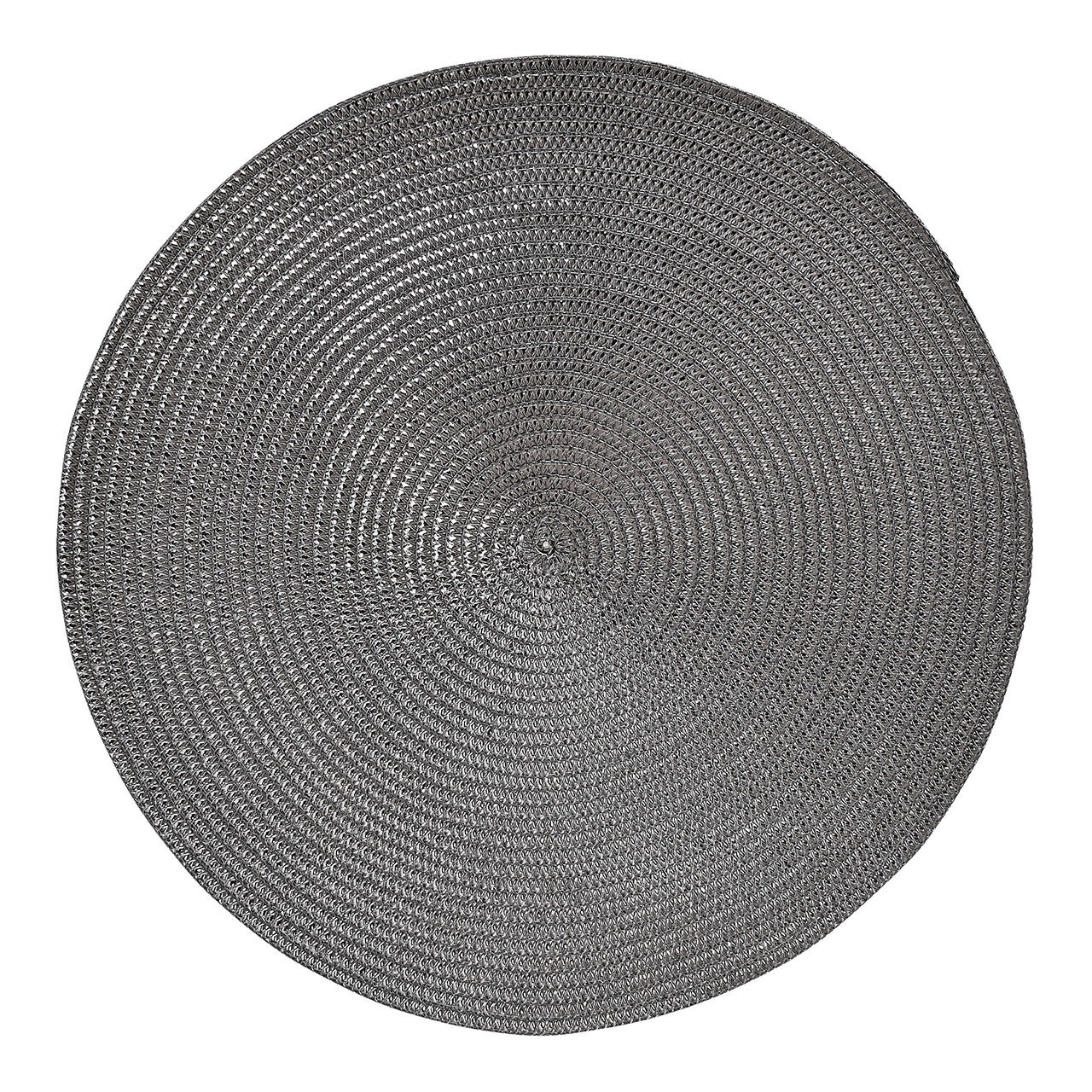 Tischset aus Kunststoff Schwarz Ø38cm Tischset aus Kunststoff Schwarz Ø38cm