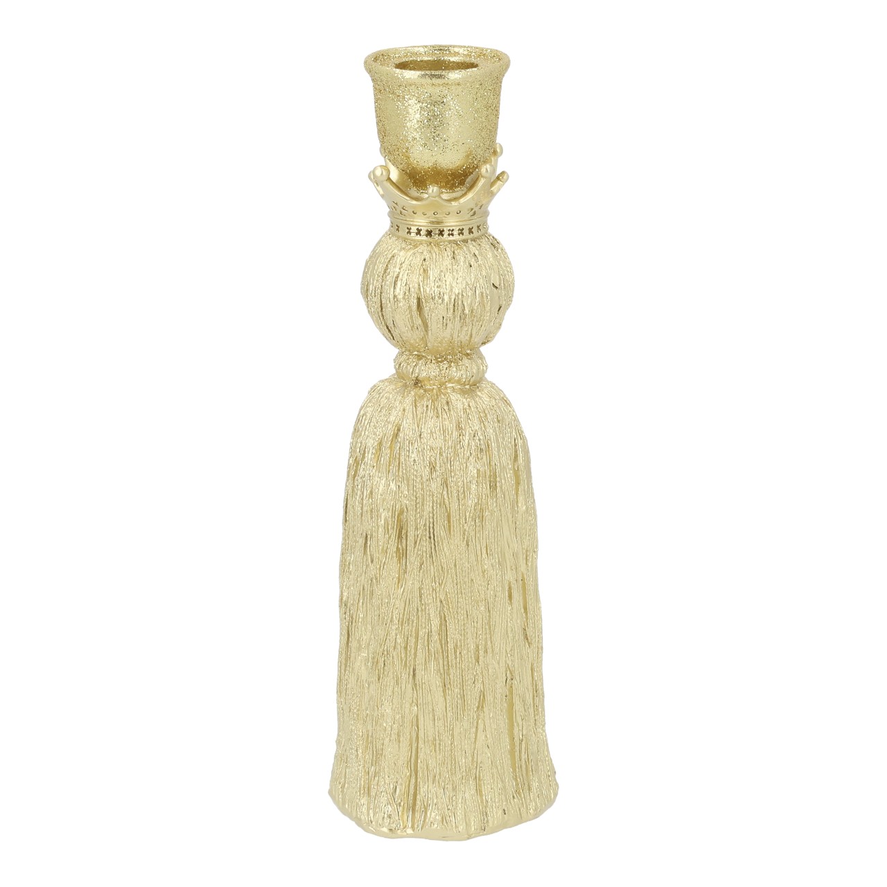 Vase, Deko-Vase, Gold, Glitzer, Figur/Objekt