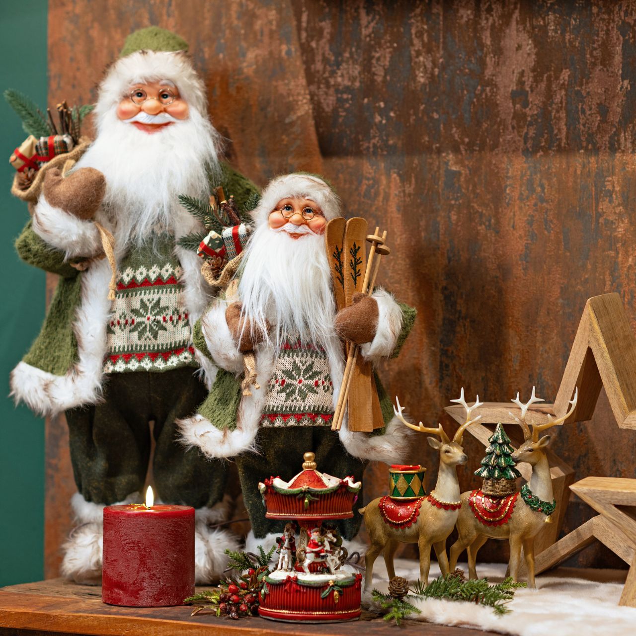 Spieluhr Karussell aus Poly Bunt (B/H/T) 11x17x11cm Abspielen, Vergnügungspark, Karussell