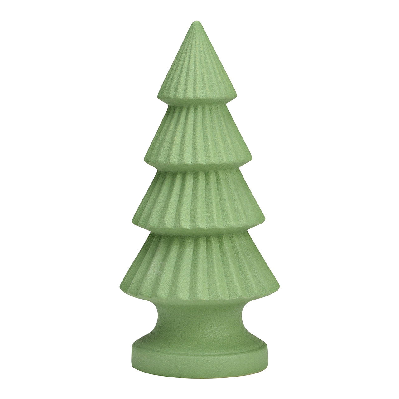 Sapin en céramique vert (L/H/P) 13x27x13cm