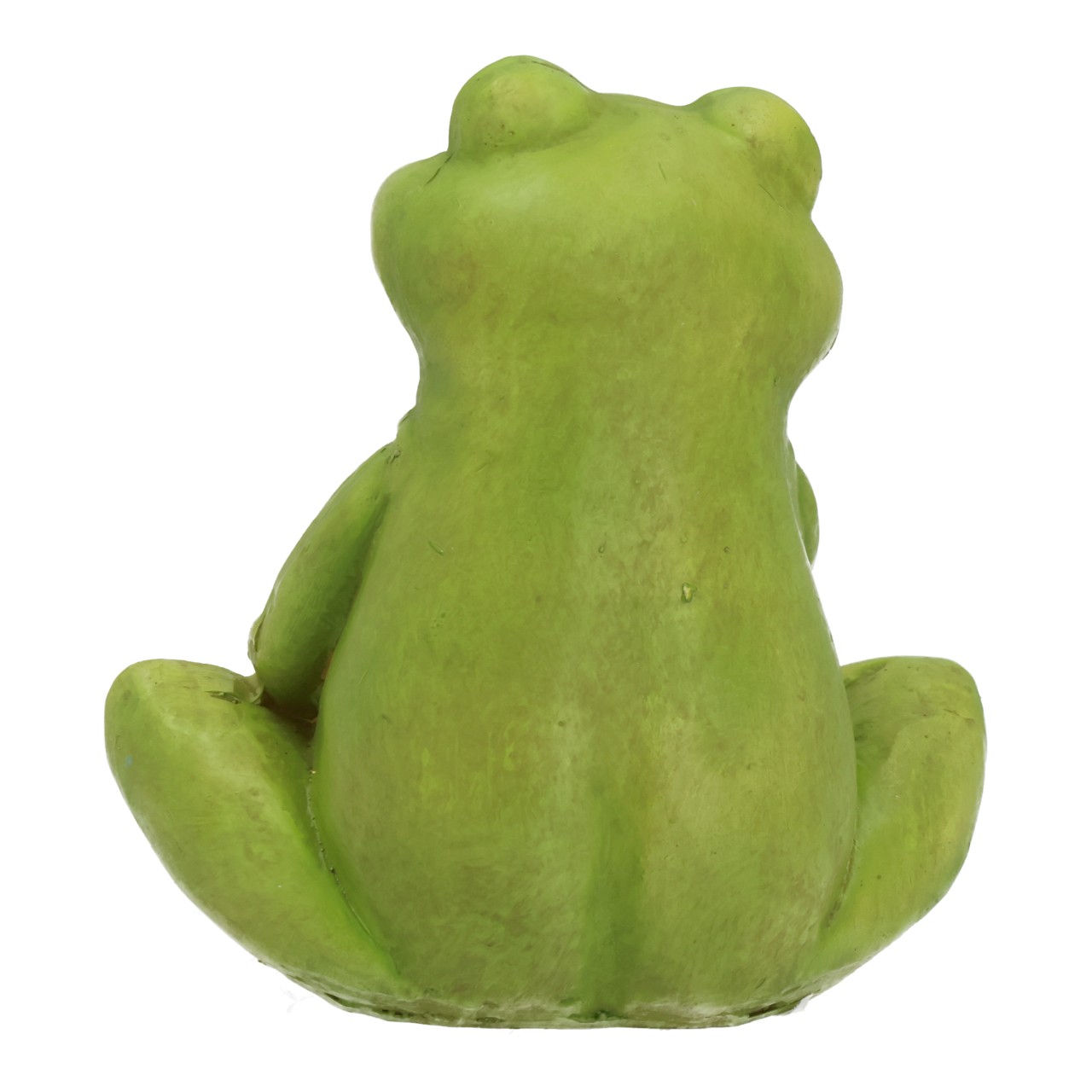 Froschfigur, Grüne Statue, Frosch-Skulptur, Dekorationsfigur, Sitzender Frosch