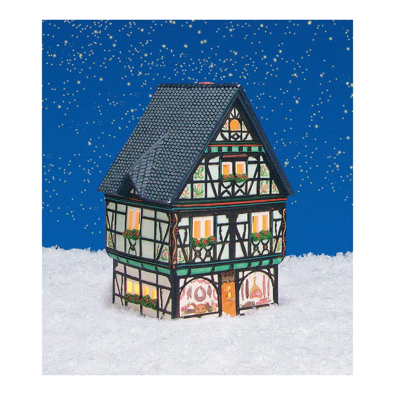 Wurm Metzgerei Linz/Rhein aus Porzellan, Bunt (B/H/T) 10x19x10cm Wurm Metzgerei Linz/Rhein aus Porzellan, Bunt (B/H/T) 10x19x10cm