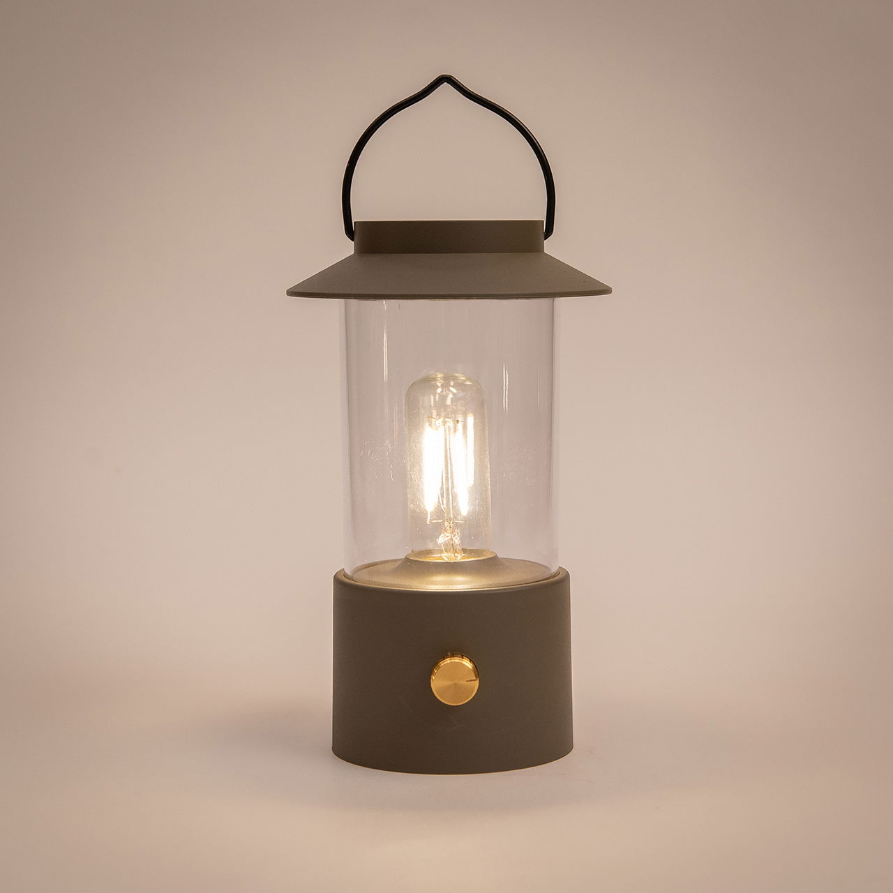 Lantern IP44 warm white dimmable, LED included 80cm USB cable made of plastic, matt taupe (W/H/D) 9x24x9cm Lantern IP44 warm white dimmable, LED included 80cm USB cable made of plastic, matt taupe (W/H/D) 9x24x9cm